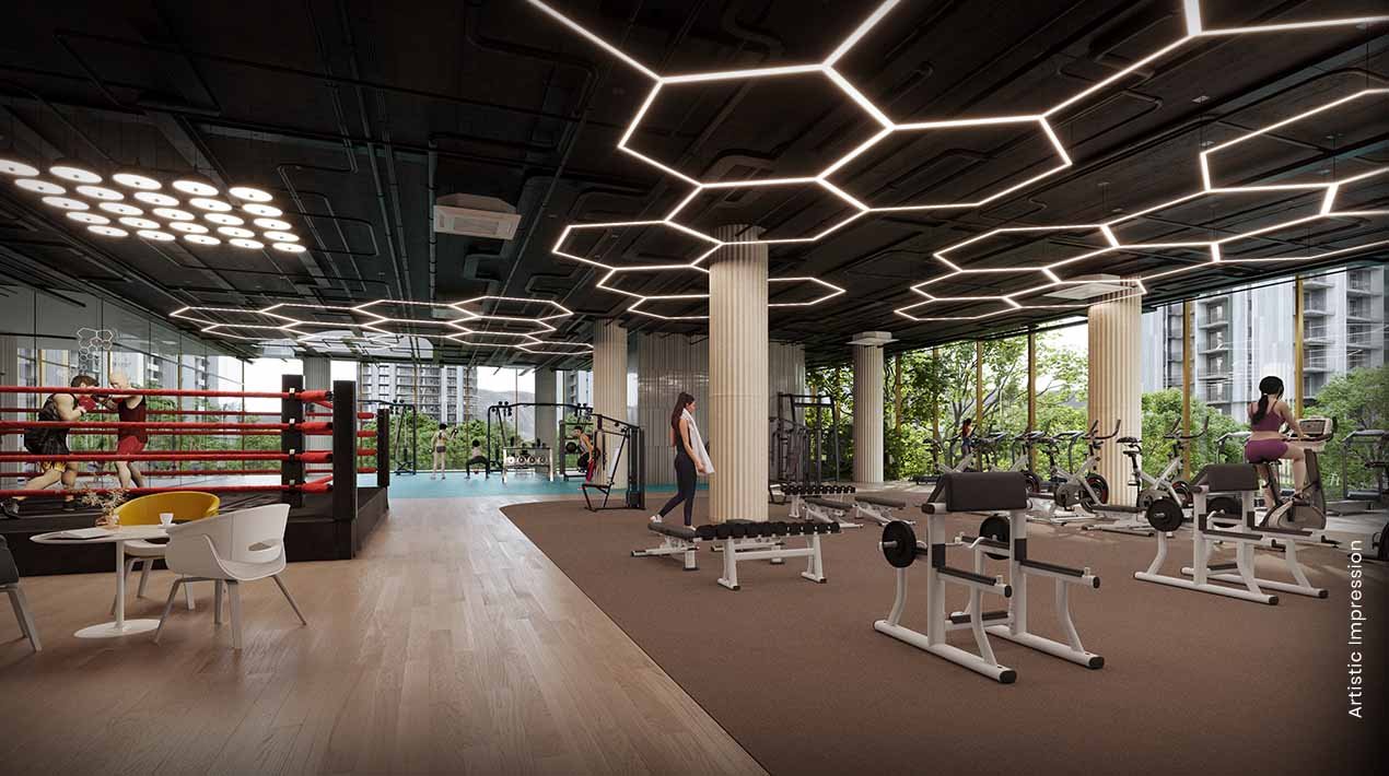 State-of-the-art fitness center