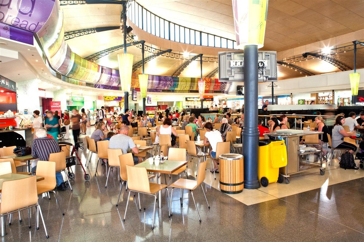 A dedicated food court