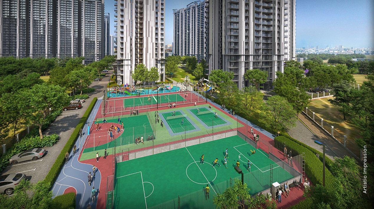 Dedicated sports arena.