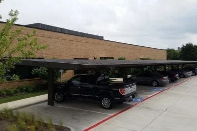 Dedicated covered parking